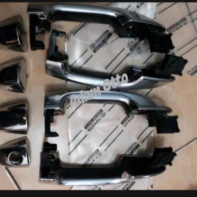 AKSESORIS MOBIL] HANDLE PINTU LUAR FORTUNER VRZ ORIGINAL KEYLES DUA BERGARANSI