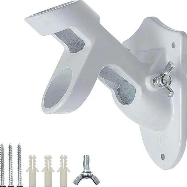 Bracket Tiang Bendera Holder Tiang Bendera Dinding Dudukan Tiang Bendera Aluminium