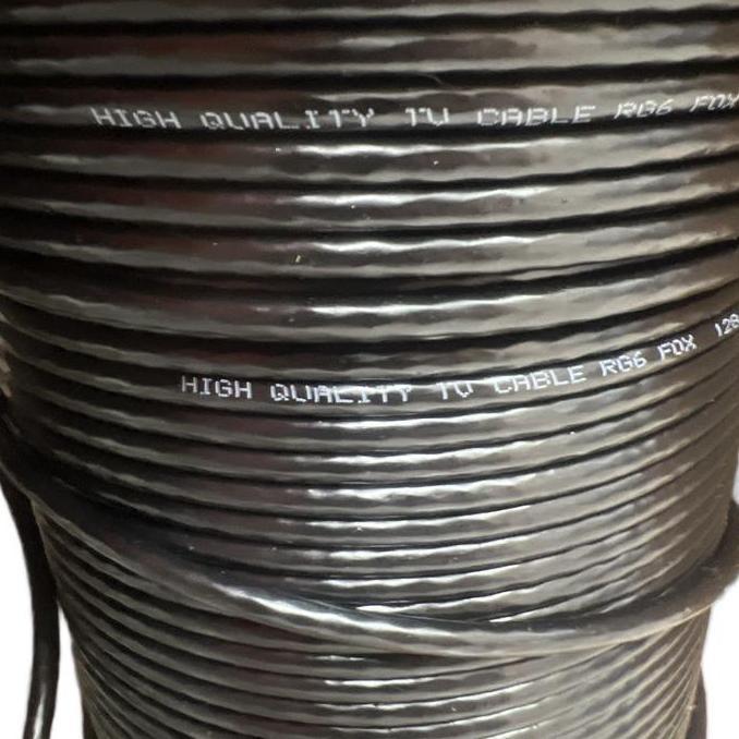 RG6 Kabel Antena TV Digital Matrix 10-20-30-40-50 Meter - High Quality