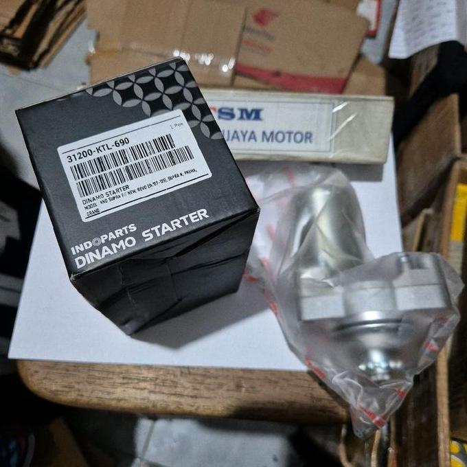 Dinamo Starter Stater 31200-KTL-690 Grand Prima Supra X Fit Revo Lancip 100cc INDOPARTS