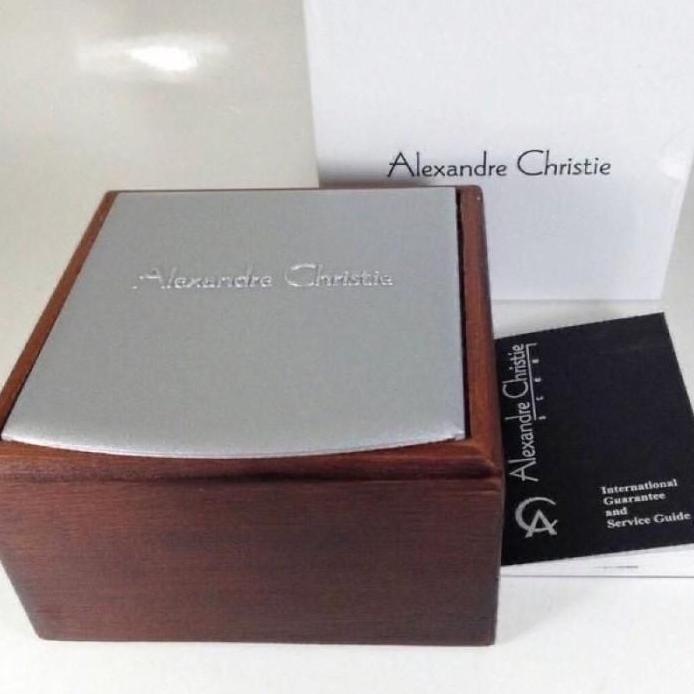 JAM TANGAN WANITA ALEXANDRE CHRISTIE AC2B16 AC 2B16 ROSEGOLD GREY