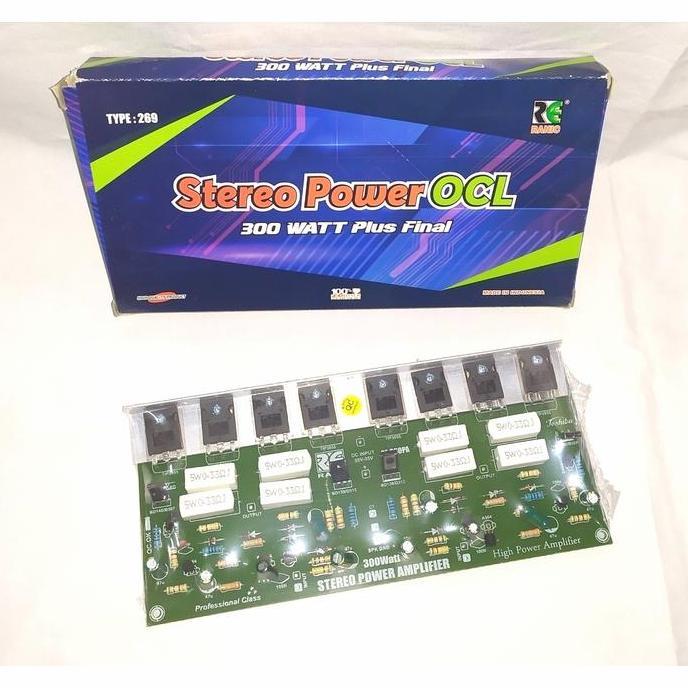 Best Seller Kit Power Amplifier Ocl 300Watt Stereo Kit Stereo Power Ocl 300Watt