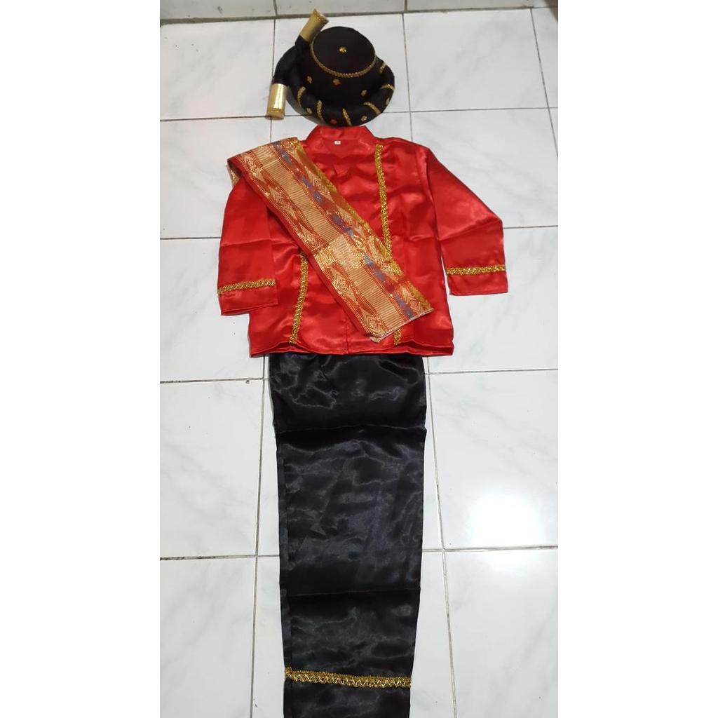 Baju Adat Batak (Sumatera Utara) Anak Laki - Laki