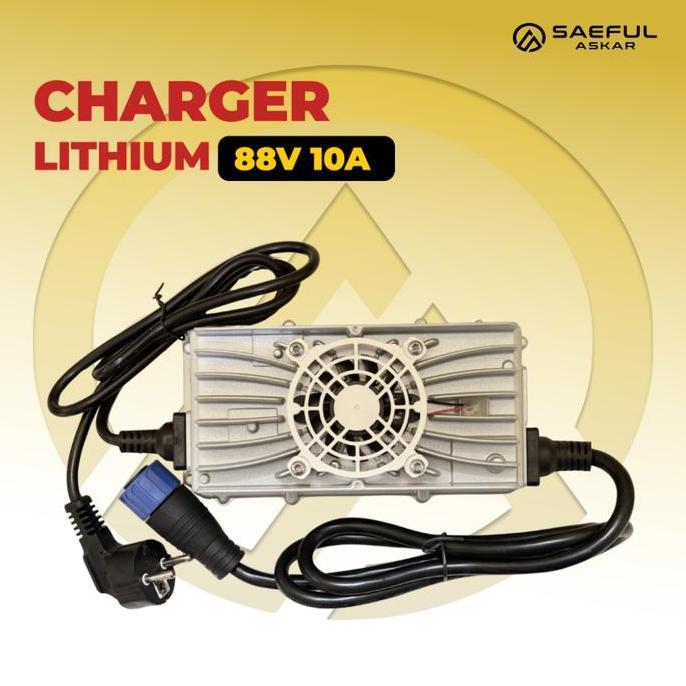 Phylion Charger Baterai Lithium 72V Soket M23 10A 5A