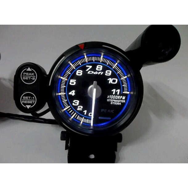 Tachometer Defi C2 + Shiftlight ( Blue - Pink )