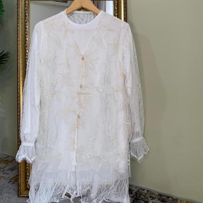 Naila Setelan Tunik Celana | Baju Kondangan Lebaran Wisuda Wanita