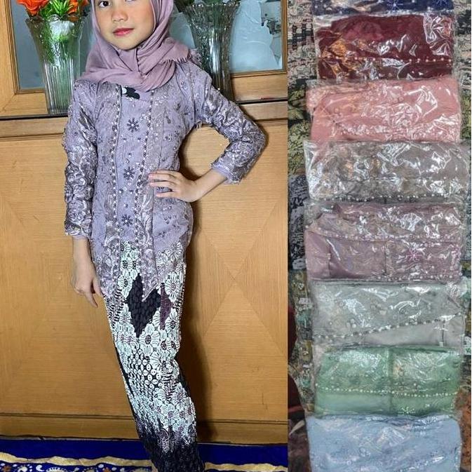 Kebaya Kutu Baru Modern Kutu Baru Anak/Kebaya Kutbar/Kebaya Anak Tanggung Baju Fashion