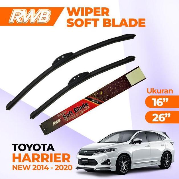 Wiper Mobil Toyota Harrier (2014-2020) Sepasang