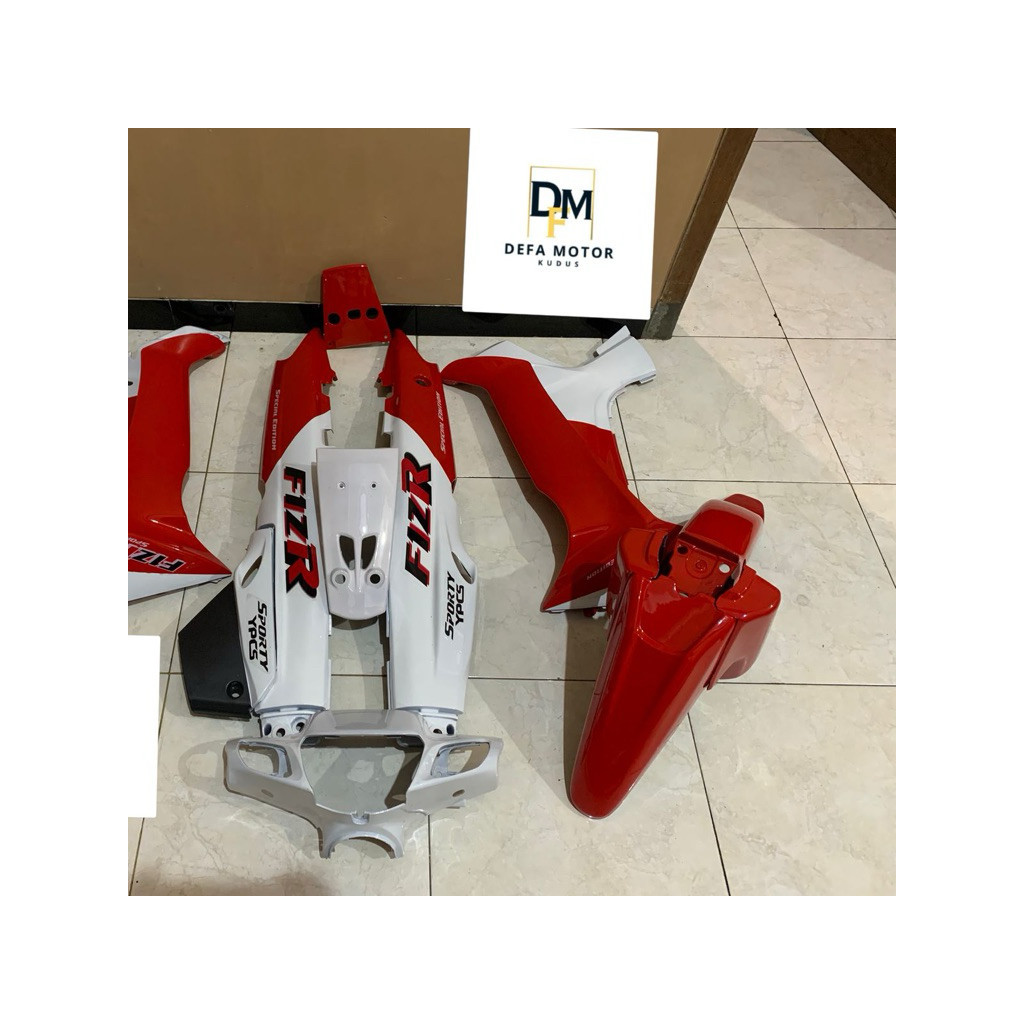COVER BODYSET FULLSET YAMAHA FIZ R MARBORO MERAH PUTIH