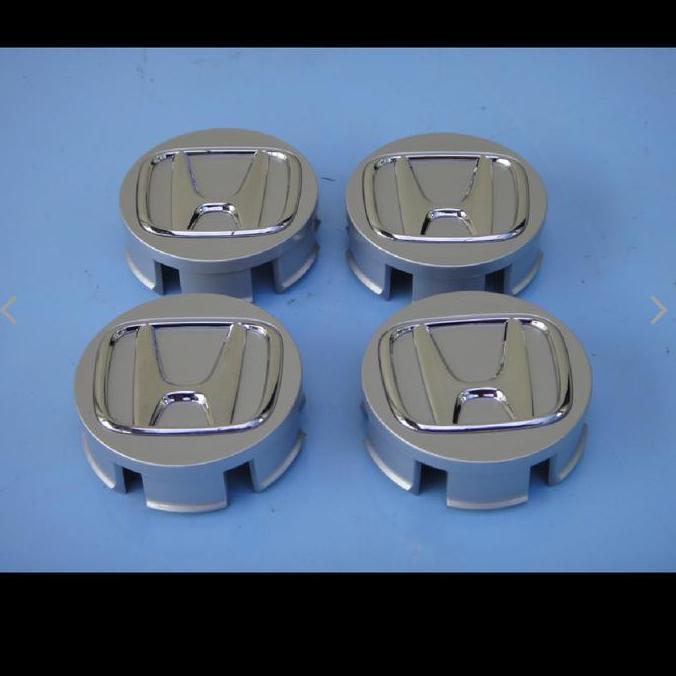 DOP VELG / TUTUP VELG HONDA MOBILIO / JAZZ RS GENUINE SILVER READY