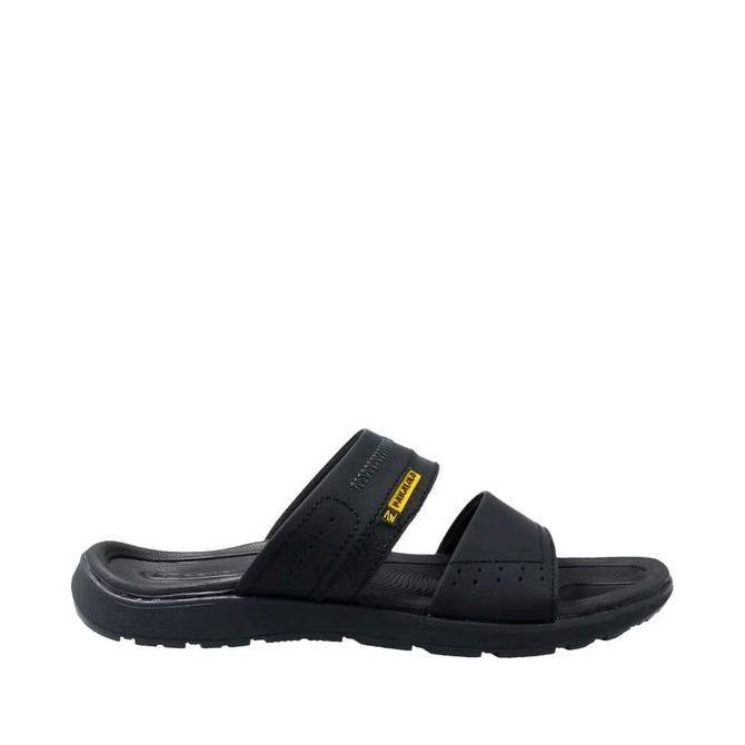 Sandal Kulit Casual pria Pakalolo Karang 03 Hitam 39-44 Original terbaru