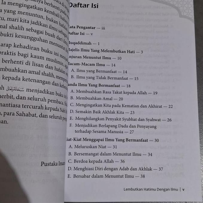 Buku Lembutkan Hatimu Dengan Ilmu - Pustaka Imam asy Syafii