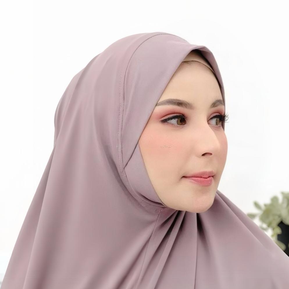 OFFICIAL Hijab Instan Dagu Malaysia Jersey Premium / Bergo Instan Dagu Malay Inara / Jilbab Instan T