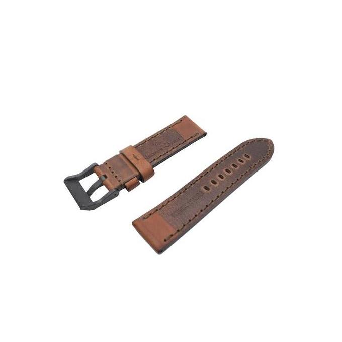 Tali Kulit Tali Jam Alexandre Christie Tali AC 6308MC Cokelat Original