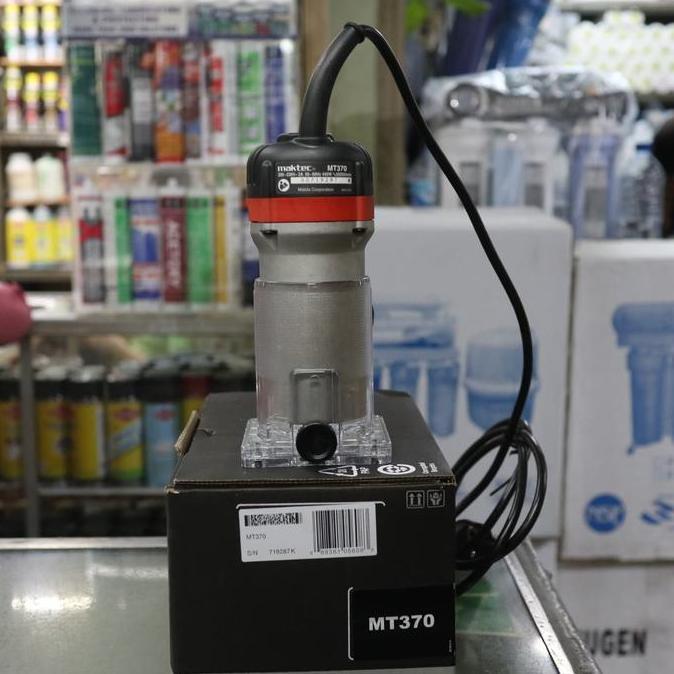 CORELA mesin profil maktec MT370 router trimmer MT 370