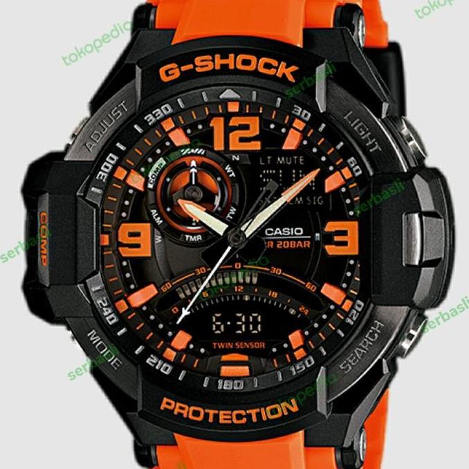 New JAM CASIO GSHOCK GA1000 / GA-1000-4A ORIGINAL BERGARANSI