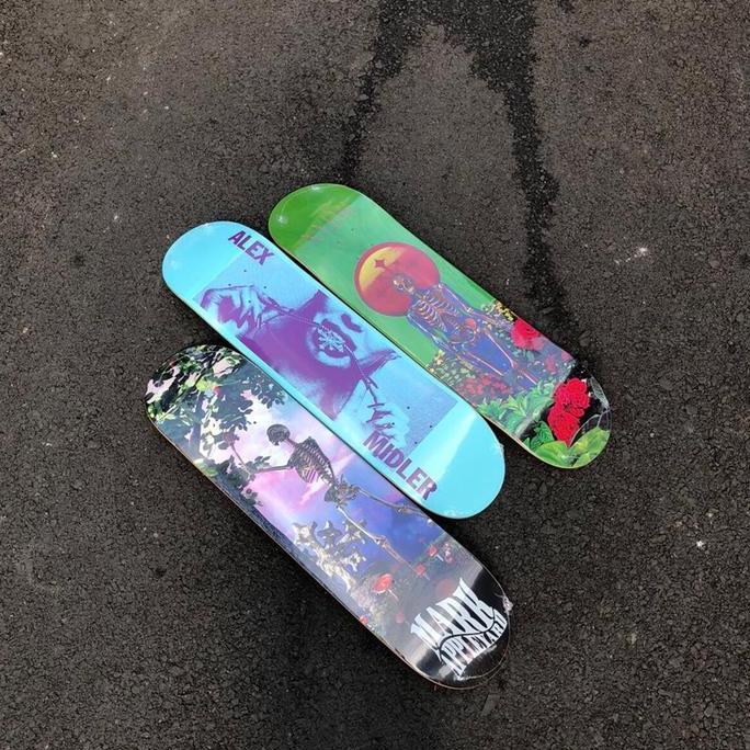 Skateboard deck / papan DISORDER