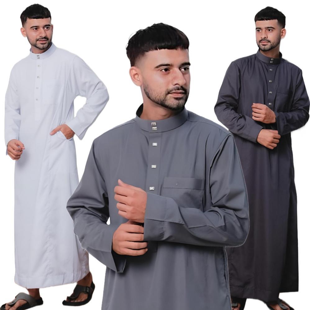 Original Jubah Pria Gamis Pria Jubah Adem Polos Mewah Jubah Gamis Pria