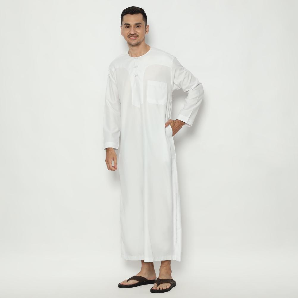 Exclusive Shohib Gamis Pria Pria Oman 02 Lengan Panjang