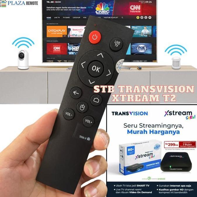 DELLINE REMOTE TRANVISION XTREAM STB T2 ANDROID 10 DM12