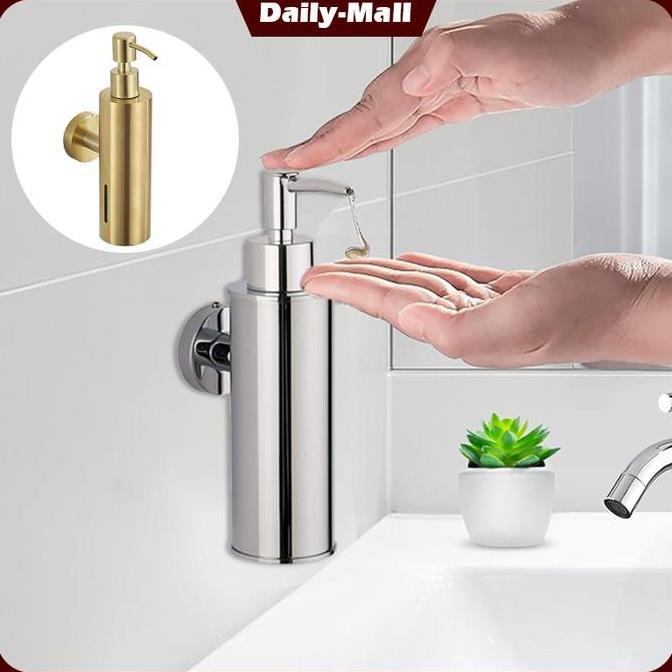 ZASSAT Dispenser Soap Botol Tempat Sabun Cair Tempat Botol Pump Dinding Tempat Sabun Hotel