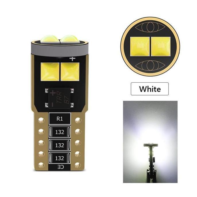 Lampu Led T10 3030 superbright senja sein plat nomer rem Motor
