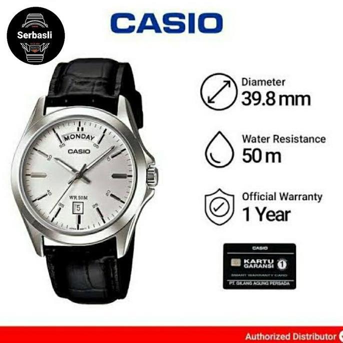 New Casio Pria MTP1370L / MTP-1370L Original & Bergaransi