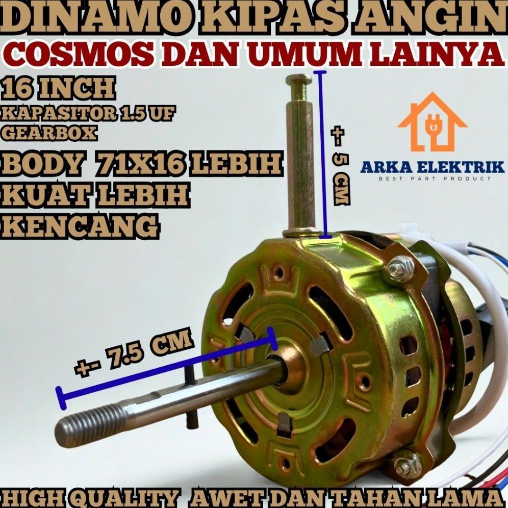 PROMO TERBARU DINAMO KIPAS ANGIN COSMOS 16"