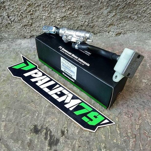 Paket Kampas Selang Master Rem & Kaliper Belakang Ori KLX 150 S L BF