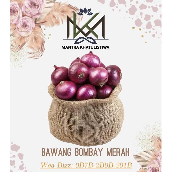 BAWANG BOMBAY MERAH BAWANG BOMBAY UNGU RED ONION JS