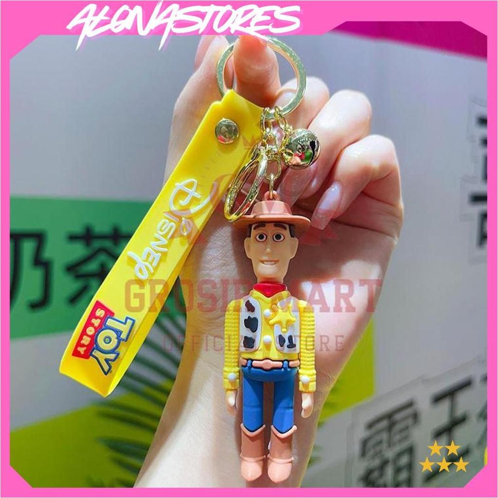 Gantungan Kunci Toy Story Lotso Silikon Besar / Ganci Disney Toy Story Lotso / Ganci Boenka Toy Stor