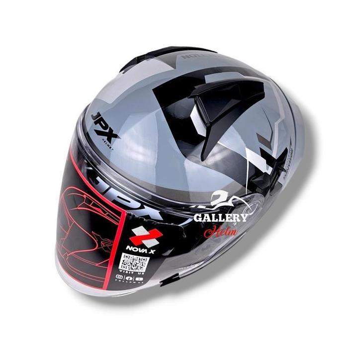 HELM JPX NOVA X N4 VERO DARK GREY GLOSSY | HELM JPX