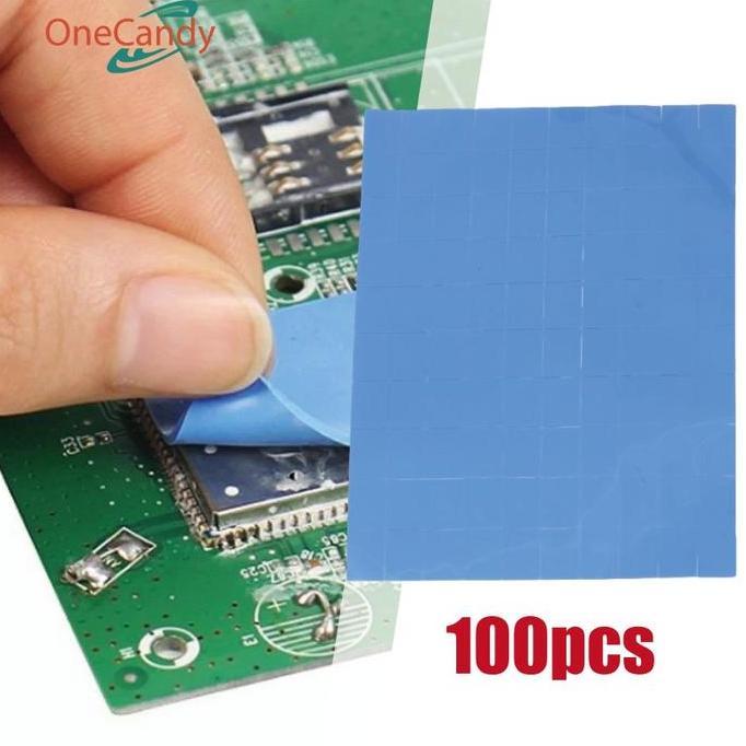 LORASTA Thermal Pad 10CM X 10CM X 1MM Thermal Pad Potong Silicone CPU GPU VGA Processor Heatsink Sil