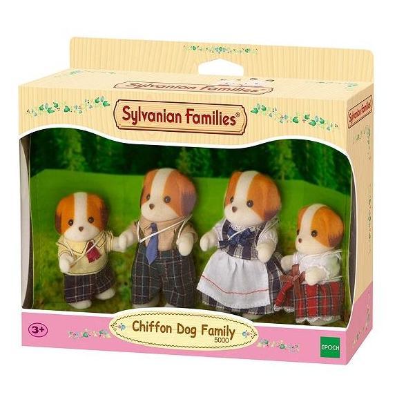 Mainan Koleksi Sylvanian Families Chiffon Dog Family