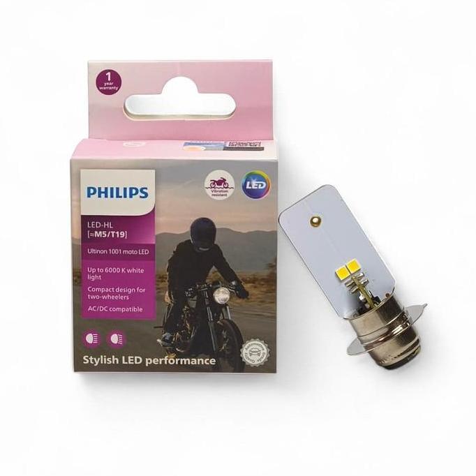 Philips Lampu Depan Motor Led Beat Fi Beat Pop Beat Street Beat Eco Led M5 Ac Dc H6 Motorcycle