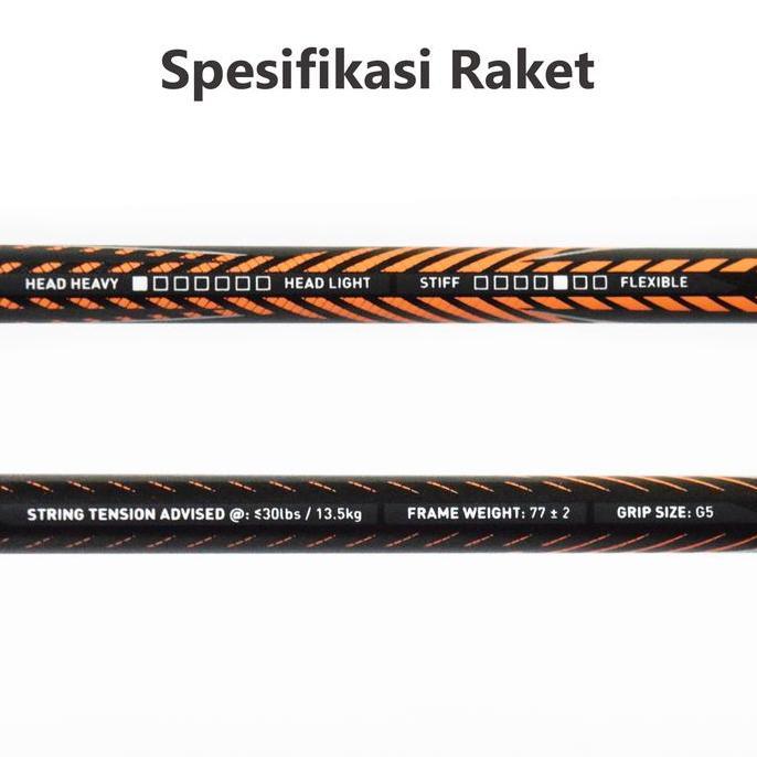Raket Bulutangkis Badminton Adidas uberschall F09.2 Black BS