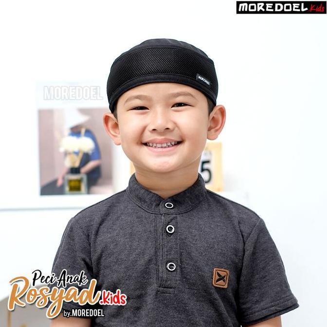 Kopiah Peci Hitam Anak Rosyad Moredoel