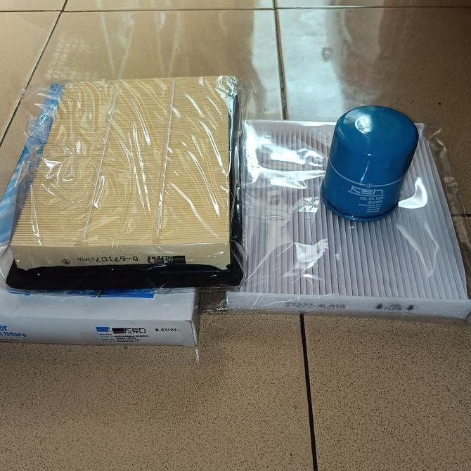 Paket Filter Oli - Filter Udara - Filter Ac Datsun Go - Go Panca