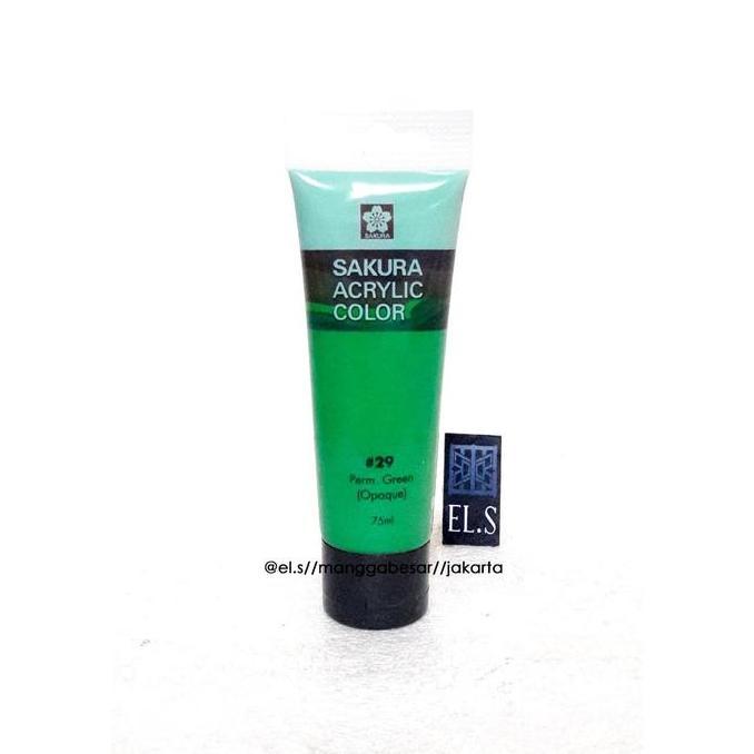 Sakura Acrylic Green ( Cat Acrylic )