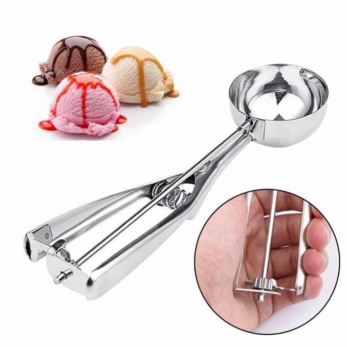Ready Scoop Ice Cream Small 6 cm Sendok Sekop Es Krim Kecil