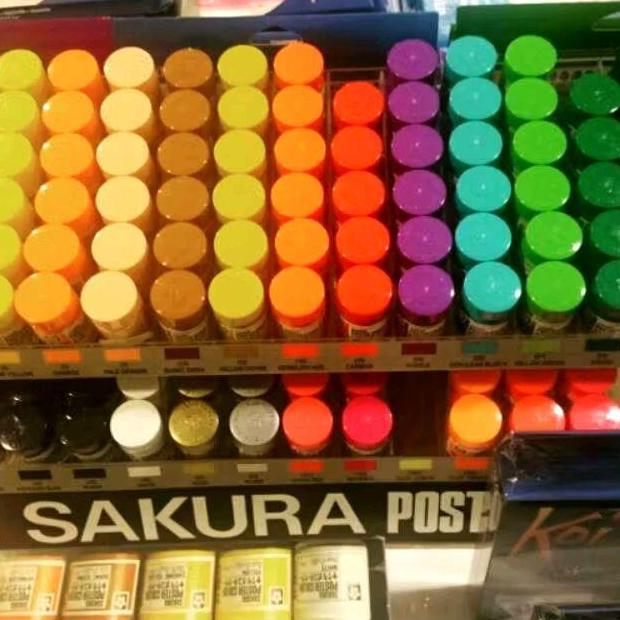Sakura Poster Color 15ml cat poster satuan