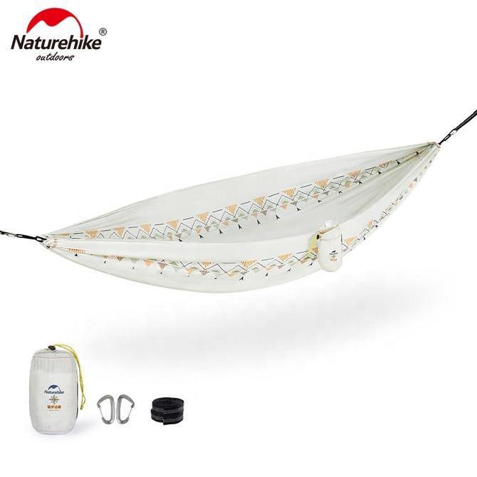 Hamok Ayunan Camping Naturehike CNH22HJ004 Printing Hammock Outdoor Hammok Kemping Hamock Tempat Tid