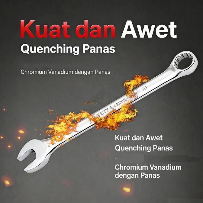Kunci Ring Pas Set 8-16 Pcs 6-32mm Kunci Pas/Kunci Ring Pas Set Tool Kunci Ring