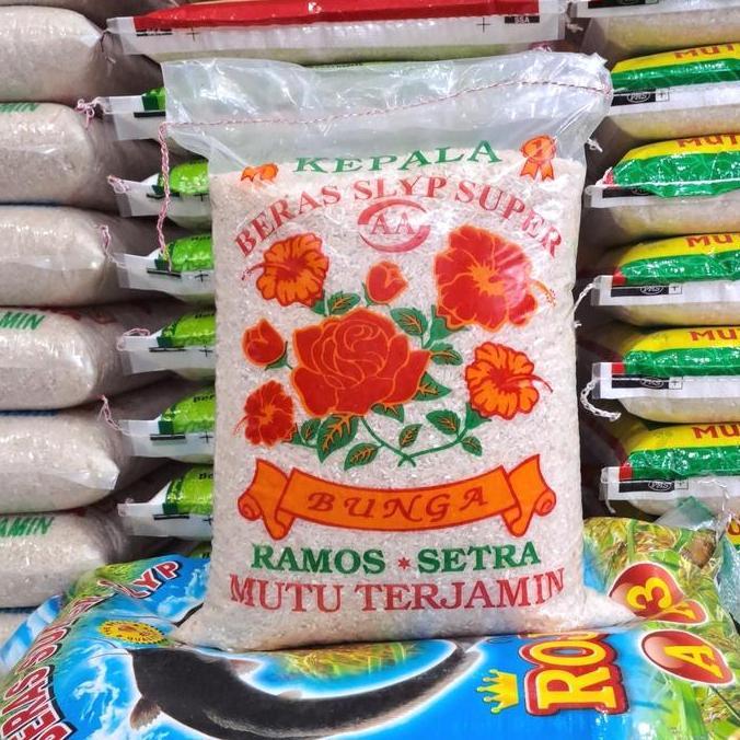 beras cap bunga 5 kg