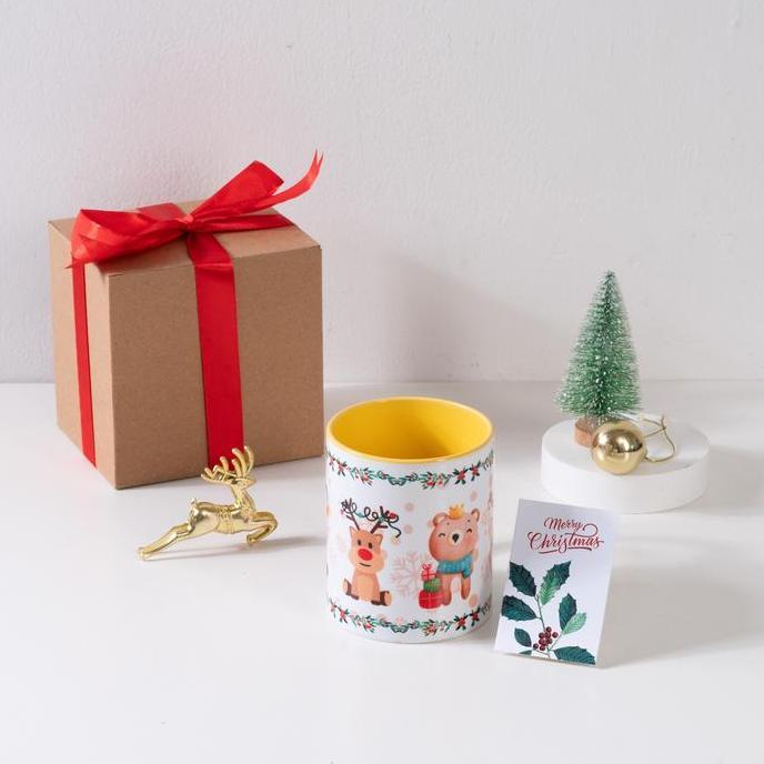 Hampers Natal Berisi Mug Natal Unik