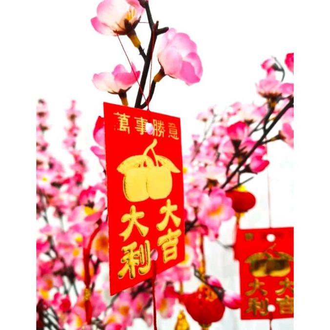 Pohon Angpao ukuran 40cm /Pohon Imlek /Bunga Sakura /Pohon Meihua