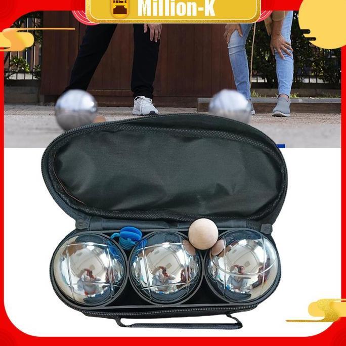 TELENIUM 3Pcs/Set Bola Petanque Obut Match / Petanque Boules / Alat Olahraga Petanque PROTOK