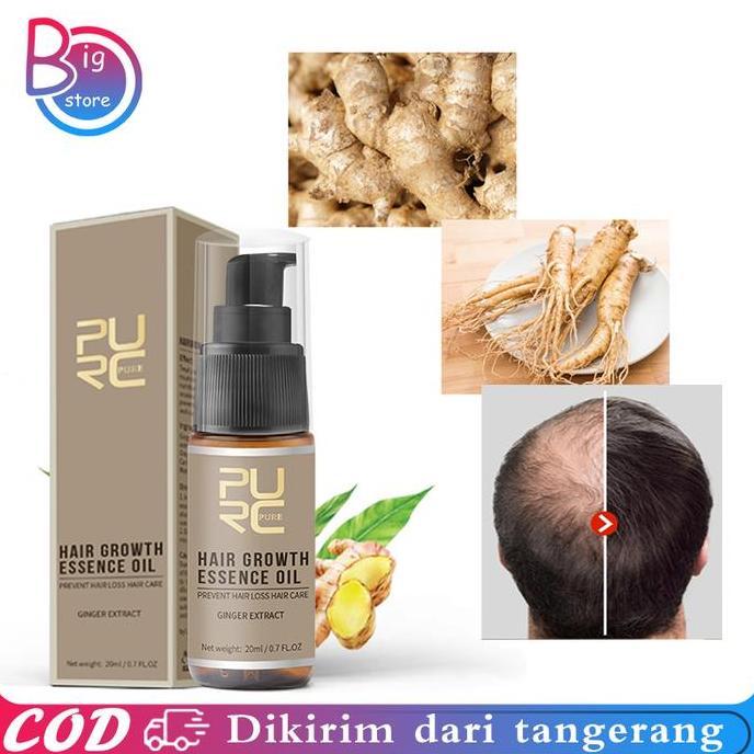 URB PURC 20ml Serum Penumbuh Rambut Botak Hairen Hair Growth Serum Penumbuh Rambut Botak PROTOK