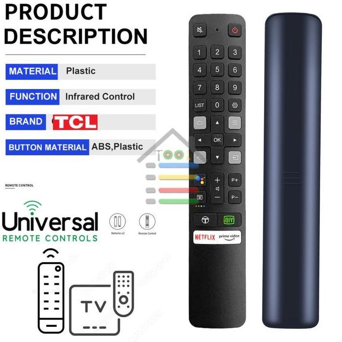 OVMIDEX REMOTE TV TCL LCD LED SMART TV IQIY