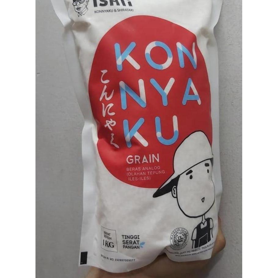 Beras Shirataki 1000 gram / 1kg (cocok untuk diet keto)